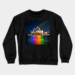 Sydney Pride Rainbow Opera House Crewneck Sweatshirt